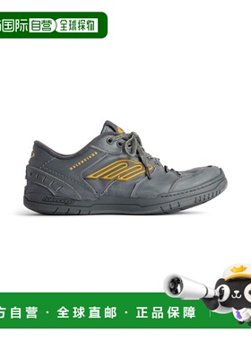 欧洲直邮BALENCIAGA（2025 年新品）男士 Hamptons 灰色/黄色做旧