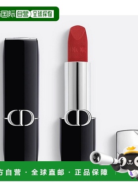 欧洲直邮巴黎直邮 迪奥(Dior) 烈艳蓝金唇膏 755 ROUGE SAGA ROUG
