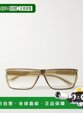1h可退 香港直邮Saint Laurent 圣罗兰 男士 矩形框醋纤太阳眼镜