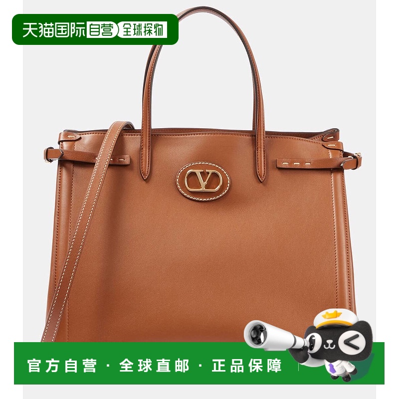 香港直邮Valentino 华伦天奴 女士 Antibes 中号皮革手提包