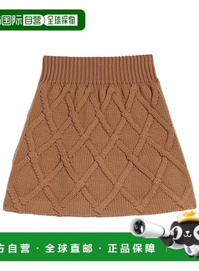 香港直邮Jil Sander 羊毛针织迷你裙 J02MA0325J14799半身裙裙子