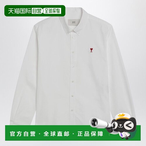 香港直邮AmiParis/AMI DE COEUR男士衬衫 支付后1h可退