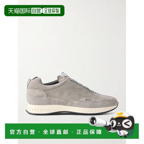 1h可退 John Lobb 男士 Stream 绑带绒面革运动鞋 AAF22J
