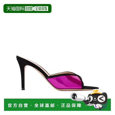 1h可退 香港直邮Gianvito Rossi Confetti Mule 露趾高跟凉鞋 G10