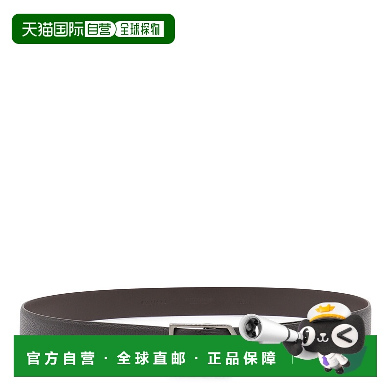 香港直邮Canali 康钠丽 男士 深灰色皮带腰带 50CKA00461510