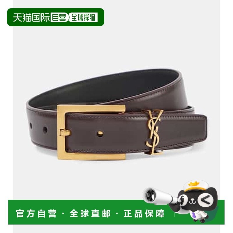 1h可退 香港直邮Saint Laurent 圣罗兰 女士 Cassandre 30mm 皮带,服饰配件/皮带/帽子/围巾,腰带/皮带/腰链,淘宝优惠券,粉丝福利购,淘宝优惠卷