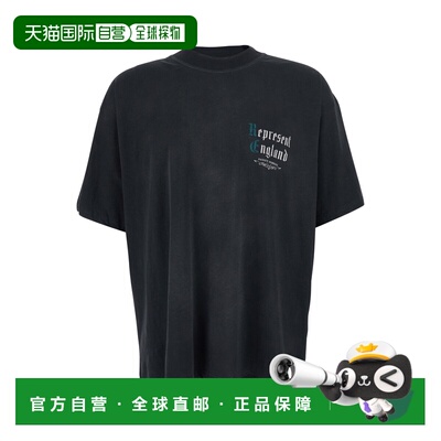 1h可退 香港直邮Represent 男士 PRIVATE MEMBERS 圆领短袖男女通