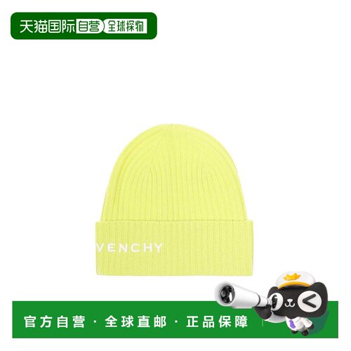 香港直邮Givenchy 徽标毛线帽 BPZ082P0HH潮流时尚穿搭高级感正品