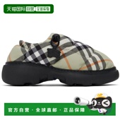 香港直邮Burberry Check 巴宝莉 1h可退 女士 绿色 Nylon Pillow