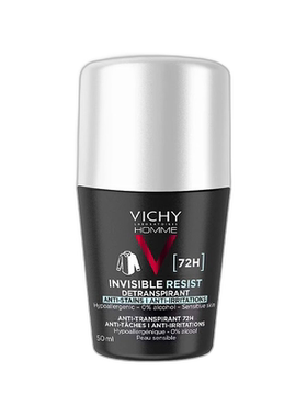 Vichy薇姿男士清爽除臭剂走珠止汗露 50ml 持久清香正品氯化铝