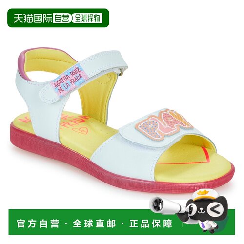 欧洲直邮Agatha Ruiz de la Prada 女孩 SANDALIA PLAY 凉鞋 白色