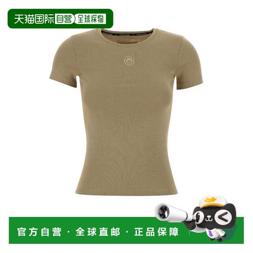 香港直邮MARINE SERRE 女士T恤 WTT012ACJER0008BG40 SS2026
