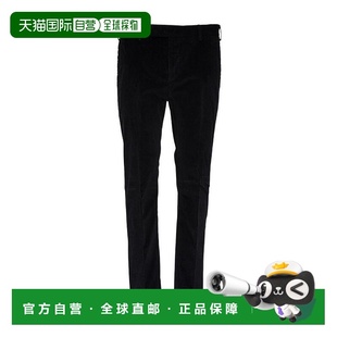 香港直邮Pt01 COASX0Z00FWDPG81 黑色徽标休闲裤