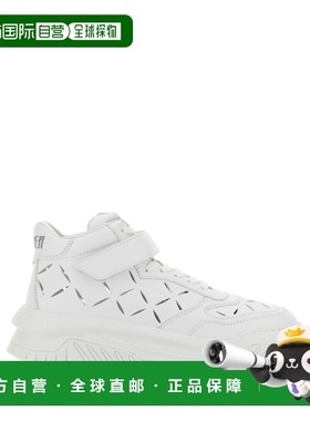 1h可退 香港直邮Versace 范思哲 男士 穿孔运动鞋 10089641A06403