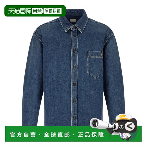 香港直邮SAINT LAURENT 男士衬衫 A001X0Y20PA511【付后1h可退】
