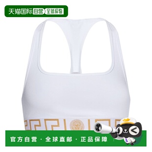 香港直邮Versace AUD010391A10011A1001AL背心 印花边饰内衣