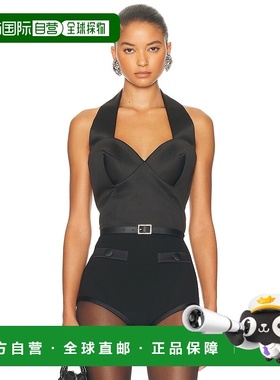 香港直邮Marc Jacobs 马克 雅可布 女士 雕刻缎面挂脖上衣 2F5RTP