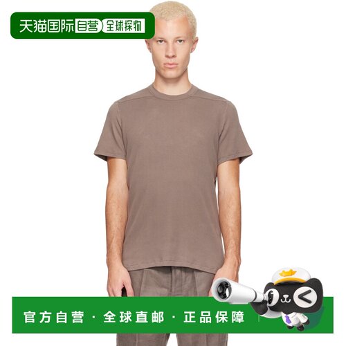 香港直邮rick owens 瑞克 欧文斯 男士 灰褐色 Tower Short Level