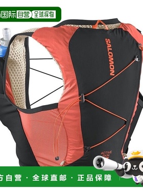 自营欧洲直邮Salomon萨洛蒙 ACTIVE SKIN 4系列女士亮黄色/黑色聚