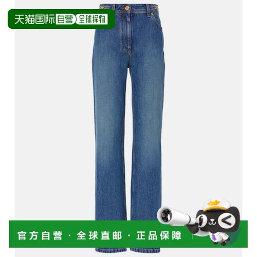 香港直邮versace范思哲女士牛仔长裤 【付后1h可退】