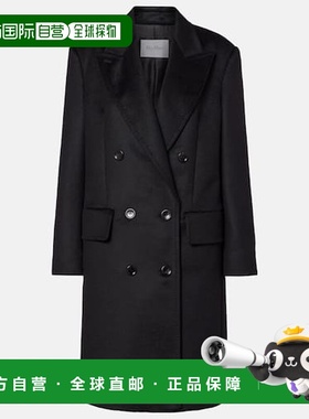 1h可退 香港直邮MaxMara 麦斯玛拉 女士 Cosa 双排扣驼绒大衣西装