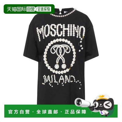 香港直邮Moschino 莫斯奇诺 女士 Oversize-t-shirt T恤