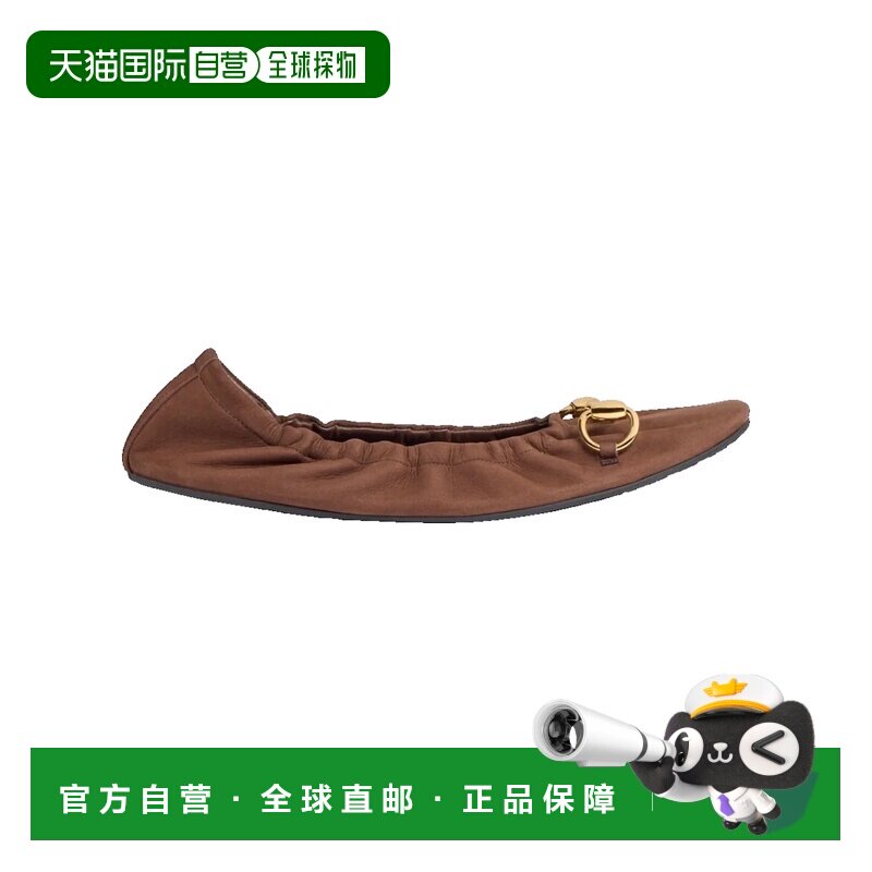 1h可退 Gucci古驰女士芭蕾鞋女鞋平底鞋一脚蹬芭蕾舞鞋图片