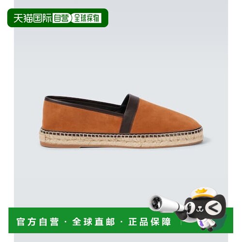1h可退 香港直邮MANOLO BLAHNIK 莫罗 伯拉尼克 男士 Nerano 绒面