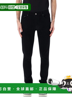 1h可退 香港直邮AMIRI 男士 Stack 牛仔裤 PXMD002018 black黑色