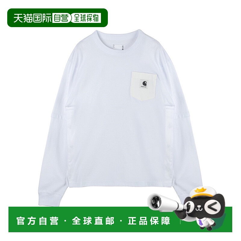 1h可退 香港直邮Sacai 男士 SACAI X CARHARTT WIP and Polos T恤