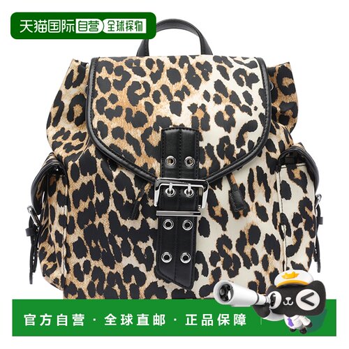 1h可退 香港直邮GANNI 女士双肩包 A6617943 AW2025 黄色 Small B