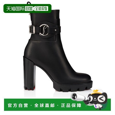 欧洲直邮CL路铂廷 红底鞋 25秋冬 1260151bk5t 女士 短靴