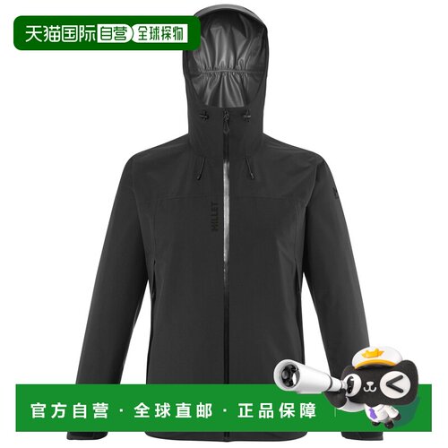 自营欧洲直邮Millet觅乐 MUNGO II 科技防水面料2.5L 男款外套 黑
