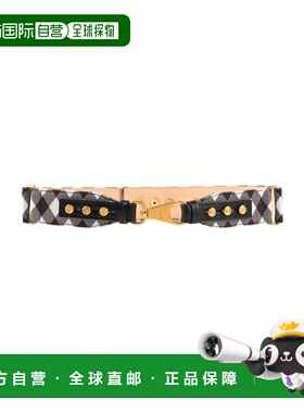 香港直邮Balmain 巴尔曼 女士 Regular 皮带 black黑色 舒适时尚