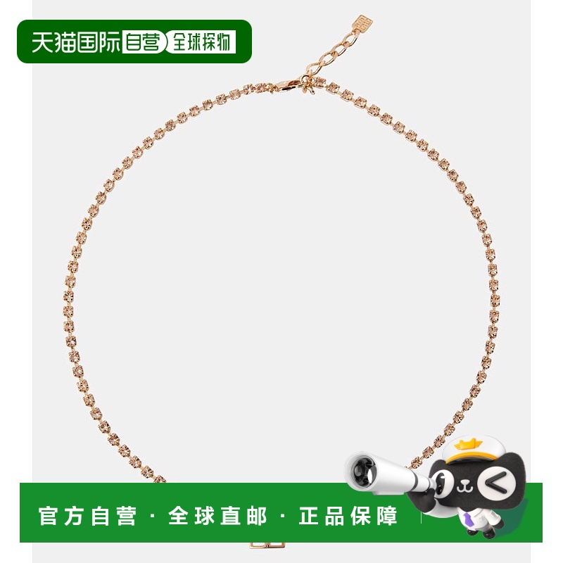 1h可退 香港直邮Givenchy 纪梵希 女士 4G 水晶装饰项链 000793