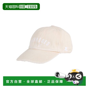 1h可退 香港直邮Courreges 男士 帽子 beige米色 舒适时尚