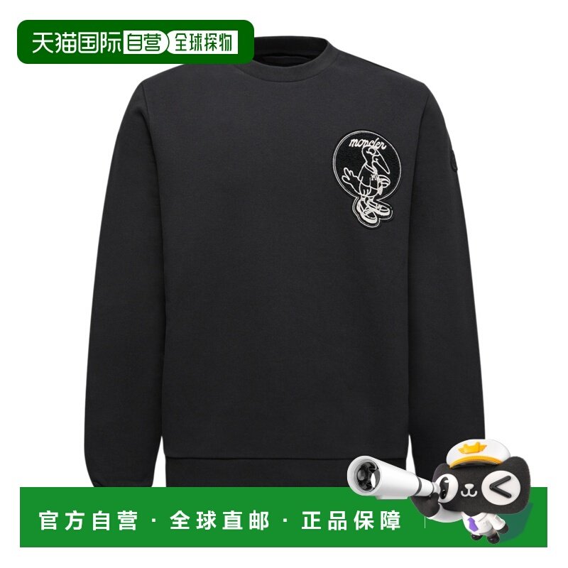 1h可退 香港直邮Moncler/盟可睐 25FW 图案贴片棉质卫衣 Men长袖,男装,卫衣,淘宝优惠券,粉丝福利购,淘宝优惠卷