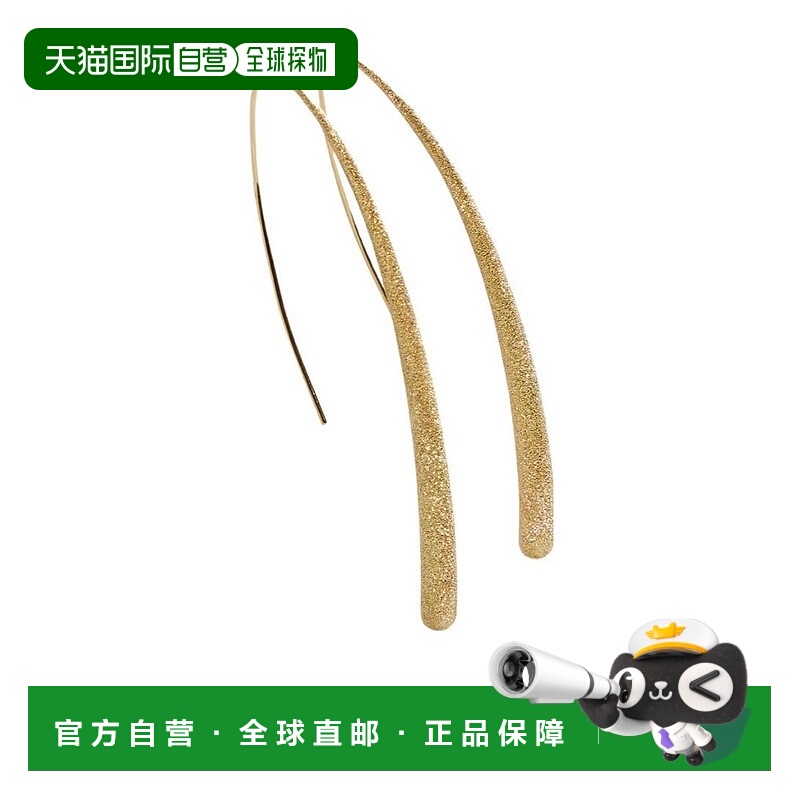 香港直邮Brunello Cucinelli 金色耳环 MOFJ9L036CORO