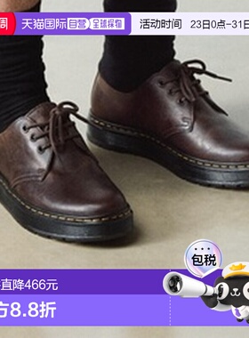 自营欧洲直邮DrMartens马丁大夫 Brookline Lo男士Crazy Horse休