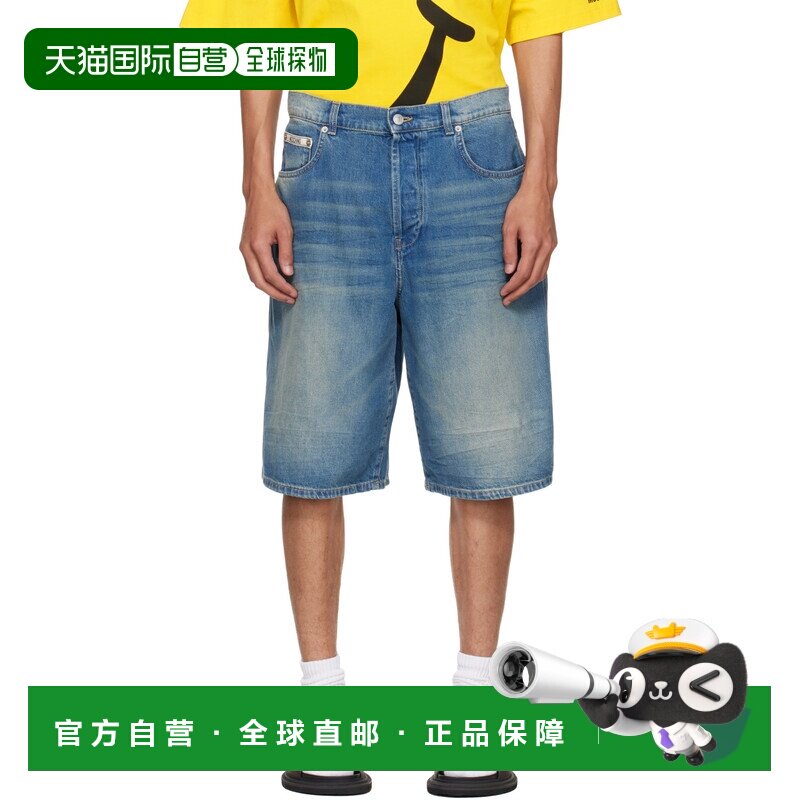 香港直邮Moschino莫斯奇诺男士牛仔短裤 【付后1h可退】