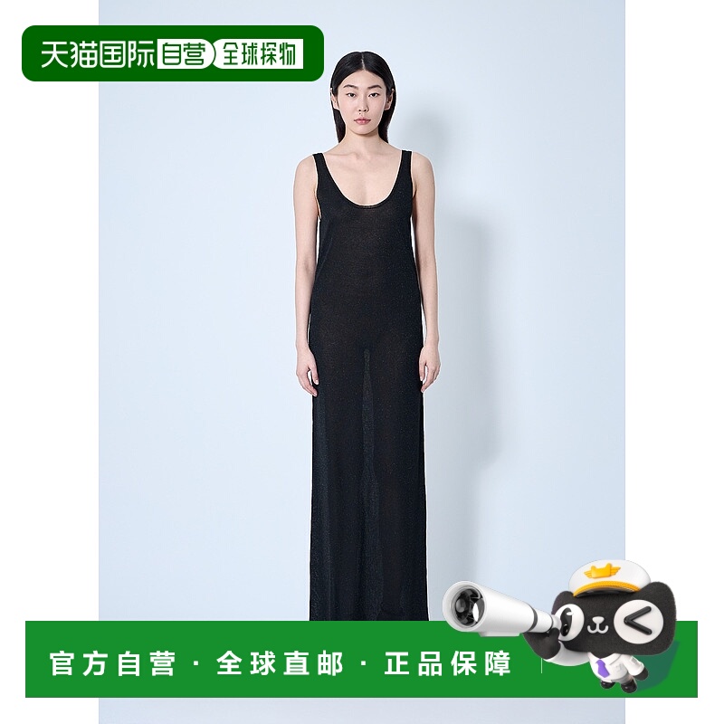 1h可退 香港直邮Saint Laurent 圣罗兰 女士 针织长连衣裙 822231