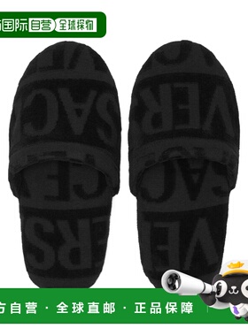 1h可退 香港直邮Versace 徽标拖鞋 ZSLB000091A07545Z4800