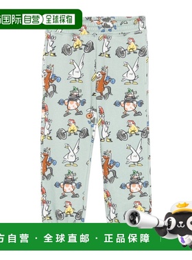 1h可退 香港直邮Stella McCartney 动物纹运动裤 TV6Q60Z2133