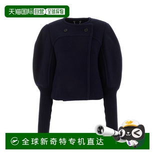 外套 香港直邮Chloe 宽松短款 蔻依 CHC23AMA26072羊毛 女士