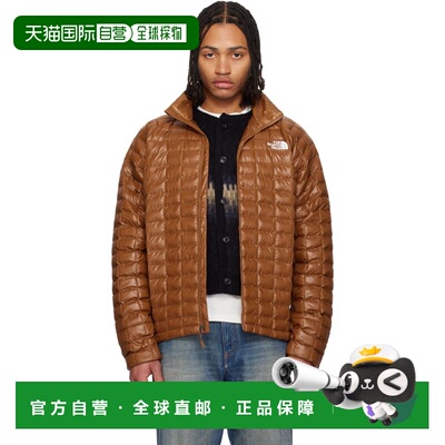 1h可退 香港直邮the north face 北面 男士 橙色 THERMOBALL 夹克