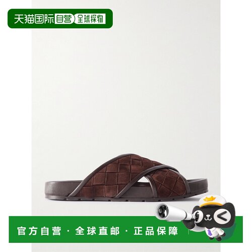 1h可退 Bottega Veneta 葆蝶家 男士 圆头拖鞋 786883V3Q