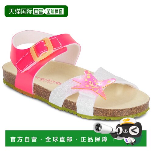 欧洲直邮Agatha Ruiz de la Prada  女孩鞋子 凉鞋 春夏 白色 BIO