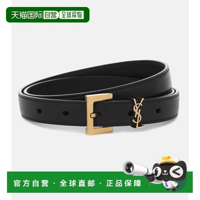 香港直邮Saint Laurent 圣罗兰 女士 Cassandre 细款皮带 001124