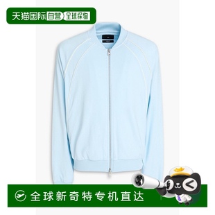 香港直邮Y 男士 1h可退 blue蓝色 针织拉链夹克 IV5616ICEBLU