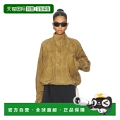 香港直邮The Attico 女士 1h可退 绒面革短夹克 260WCB00106